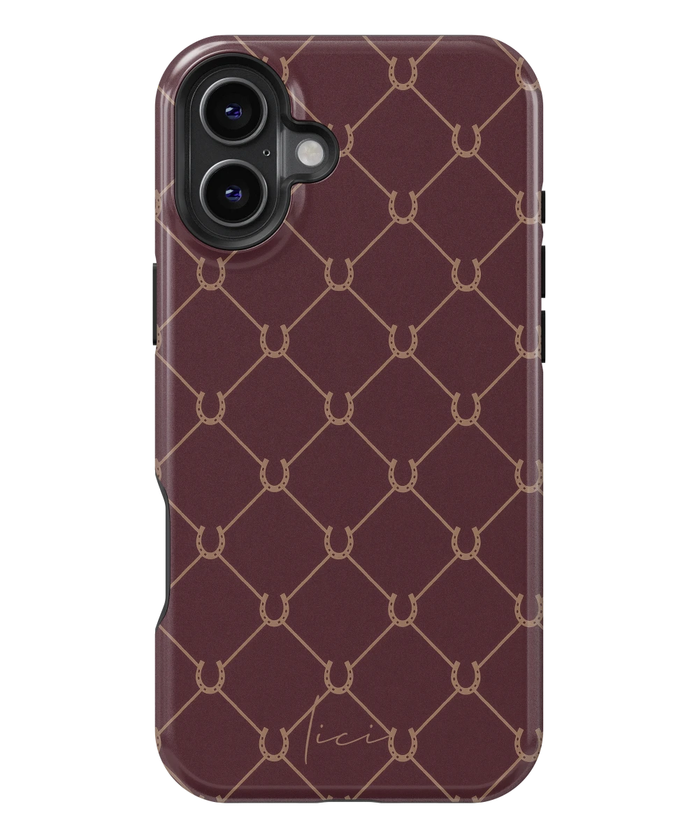 Burgundy Ranch - iPhone 16 Plus