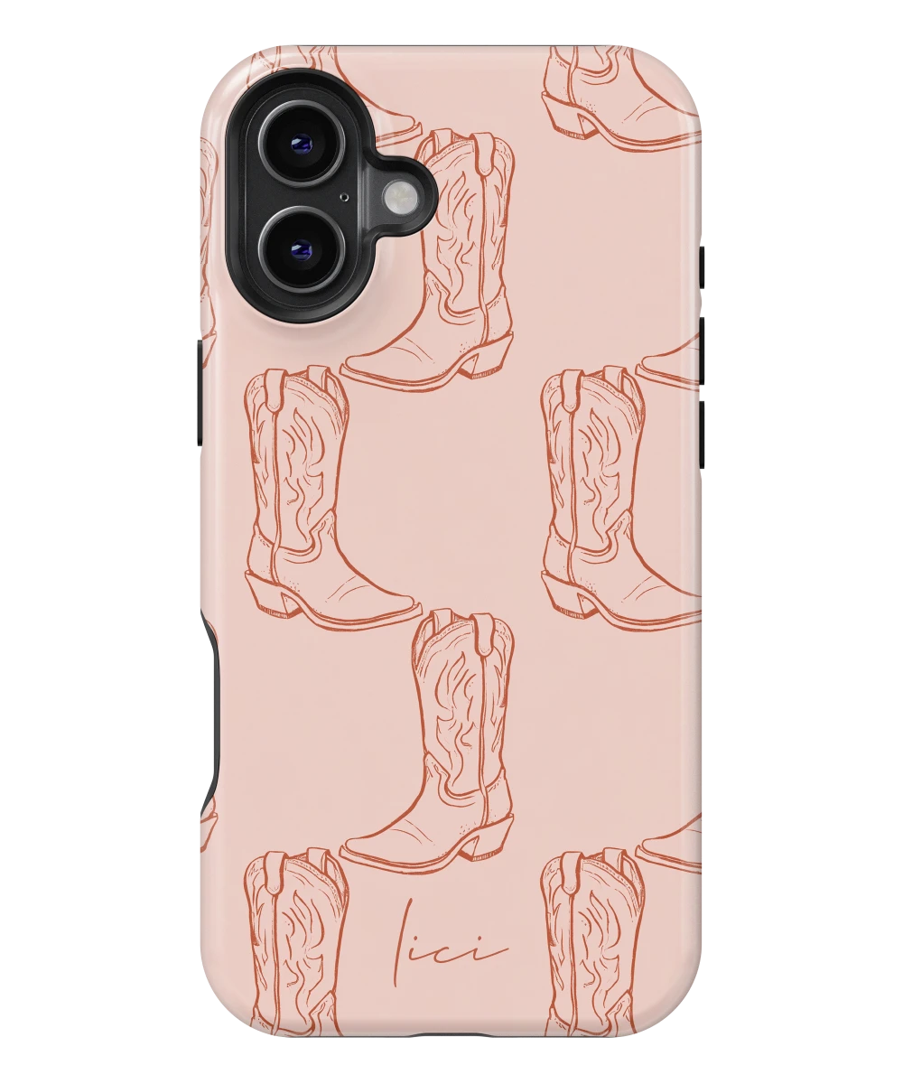 Cowgirl-Stiefel - iPhone 16 Plus