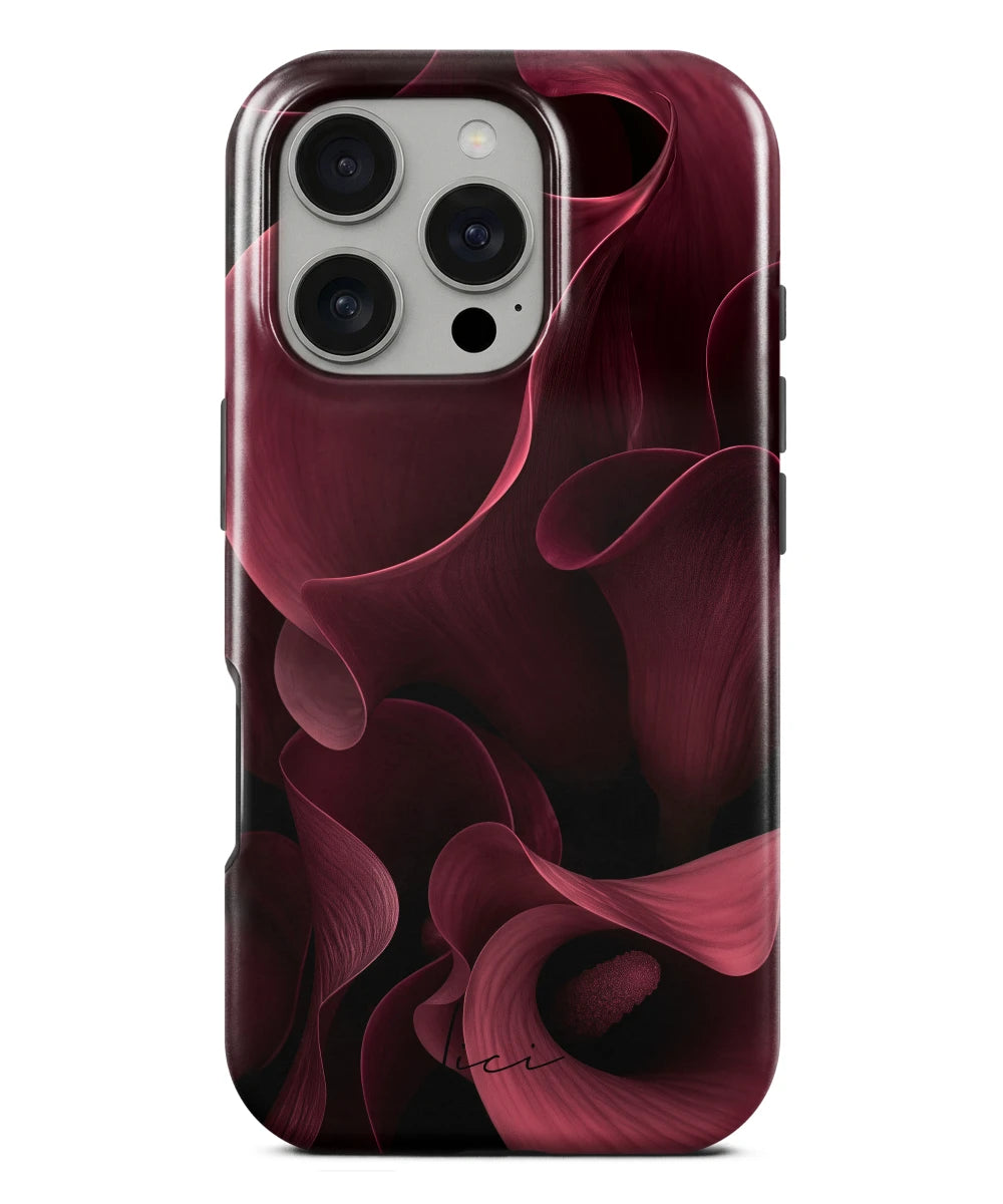 Burgundy Calla - iPhone 16 Pro