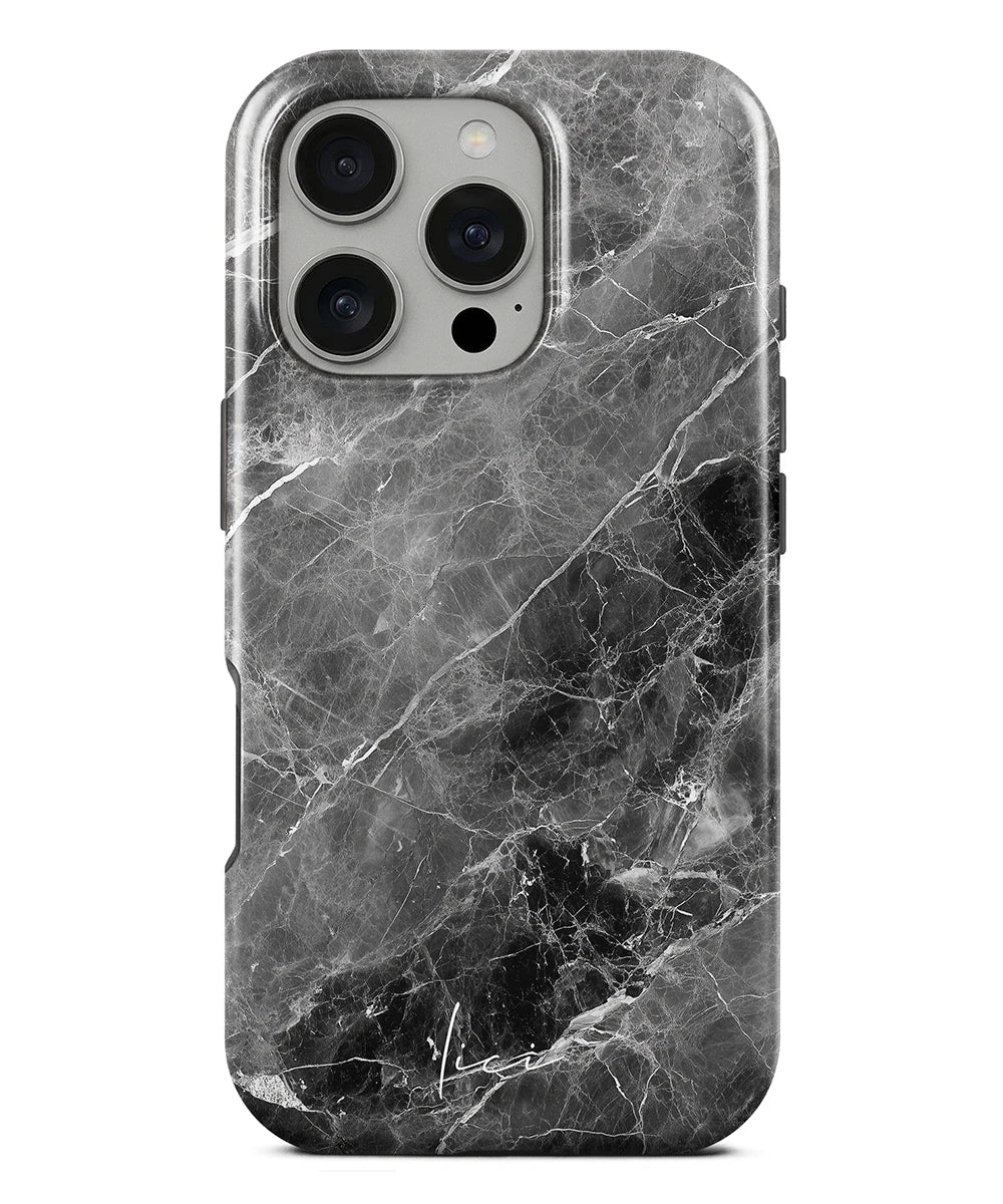 Grey Marble - iPhone 16 Pro