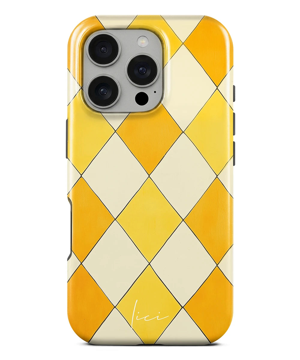 Yellow Rhombus - iPhone 16 Pro
