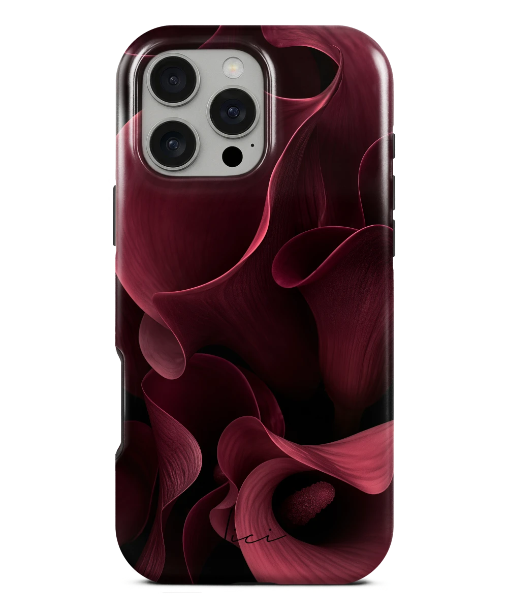 Burgundy Calla - iPhone 16 Pro Max