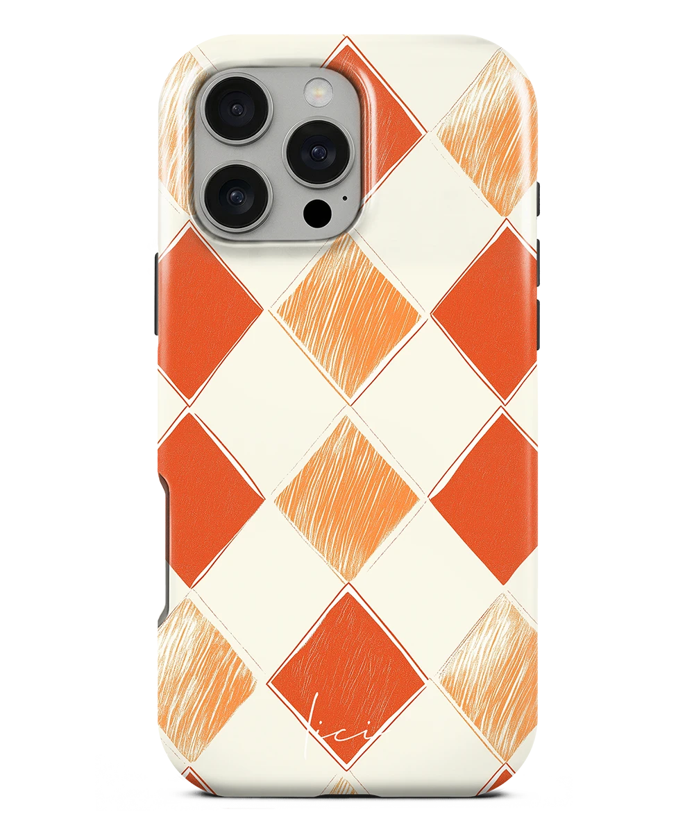Orange Rhombus - iPhone 16 Pro Max