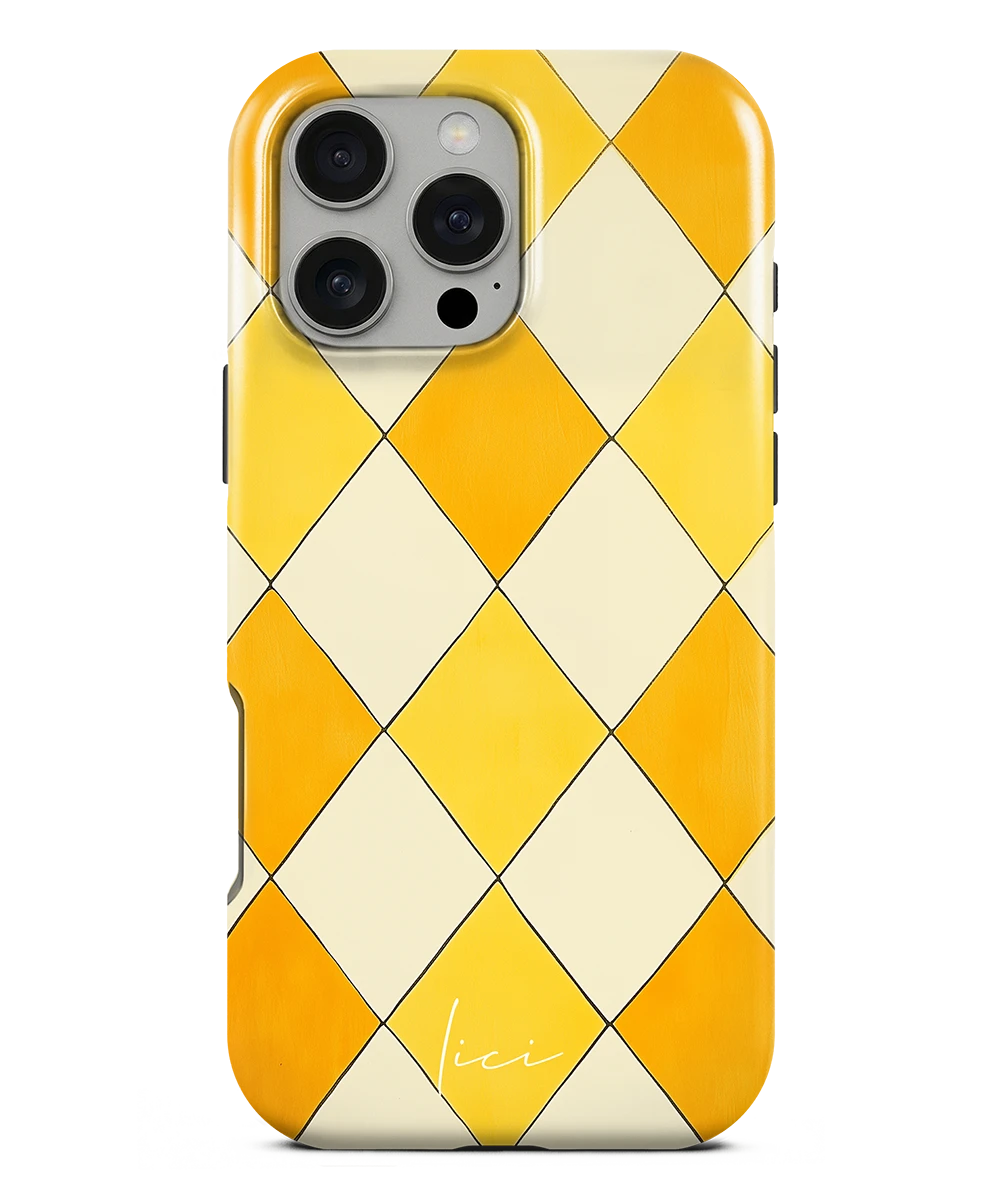 Yellow Rhombus - iPhone 16 Pro Max