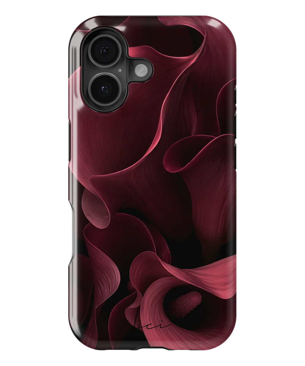 Burgundy Calla - iPhone 17