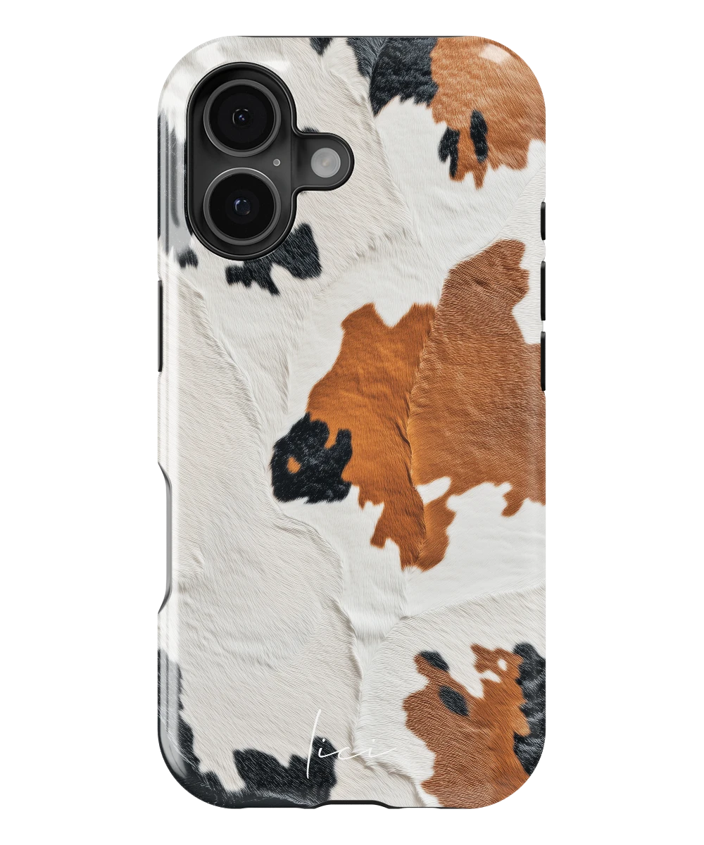 Luxury Brown Cow - iPhone 17