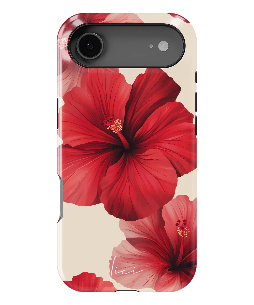 Roter Hibiskus - iPhone Air