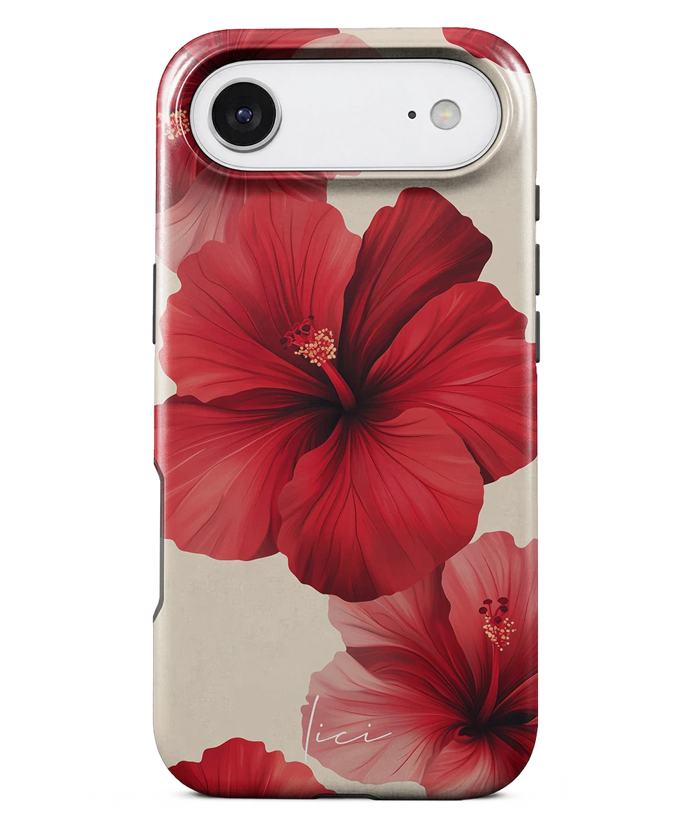 Czerwony Hibiskus - iPhone 17 Air