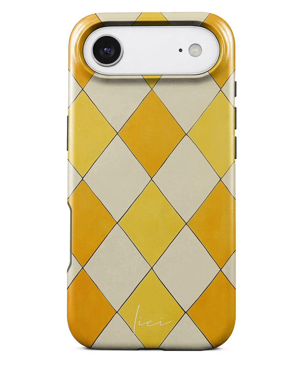 Gelber Rombus - iPhone Air