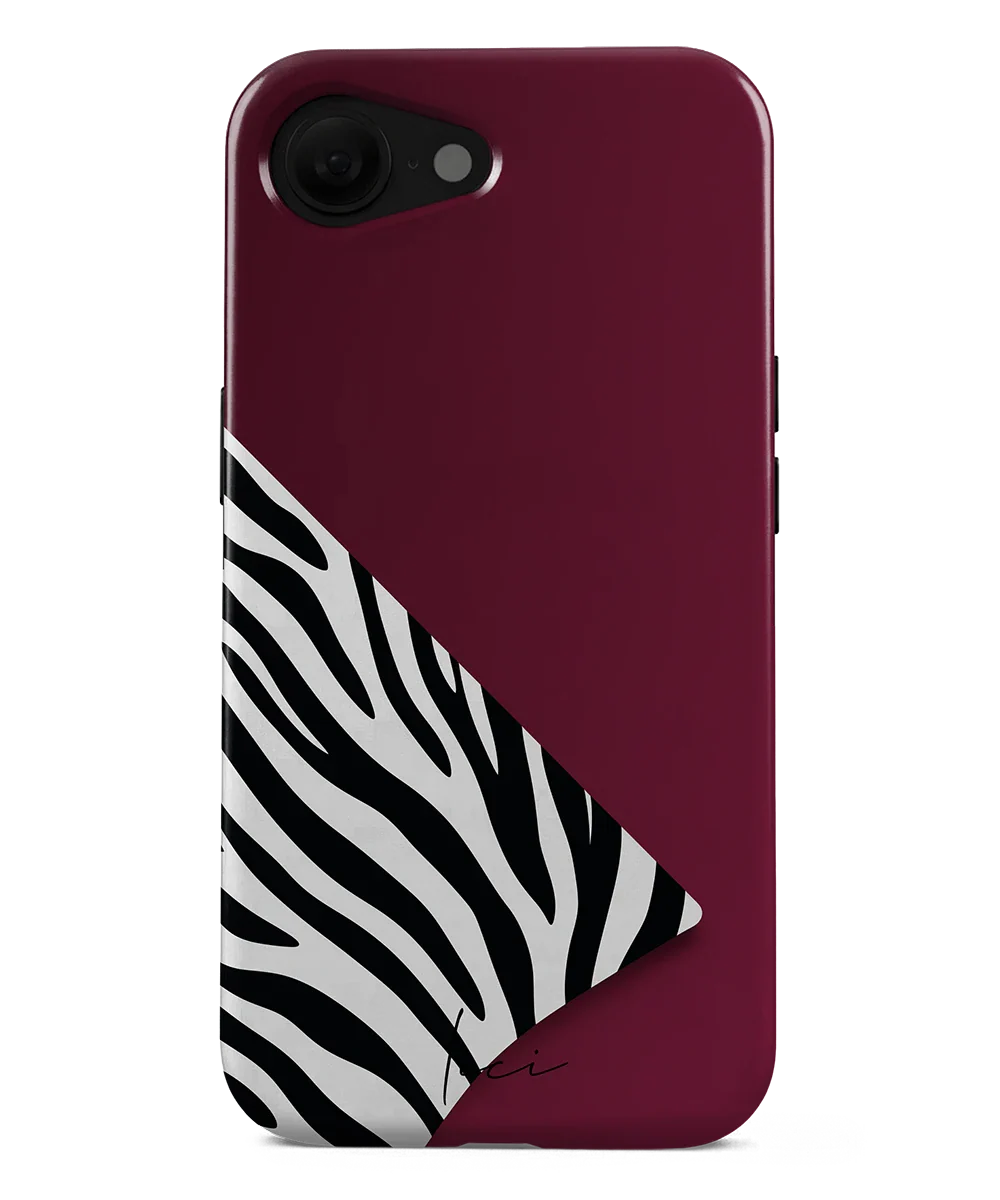 Burgund-Zebra - iPhone 17e