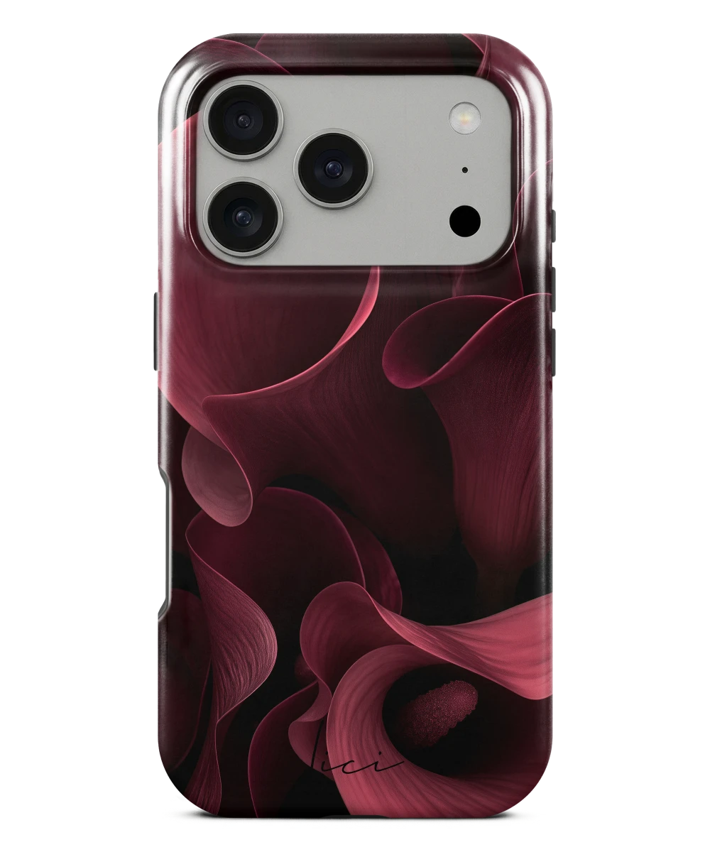 Burgundy Calla - iPhone 17 Pro