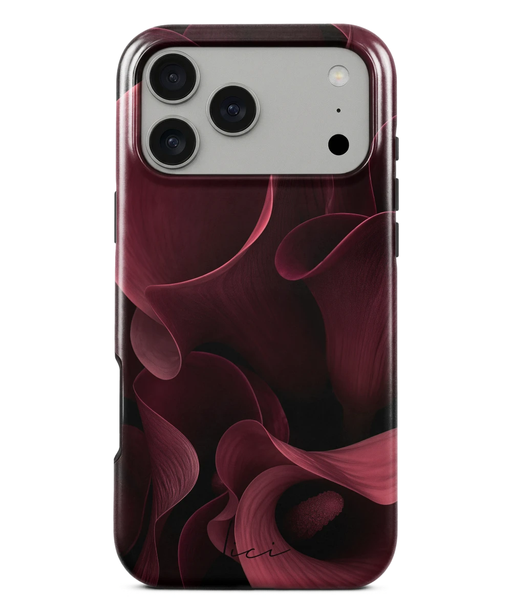 Burgundy Calla - iPhone 17 Pro Max
