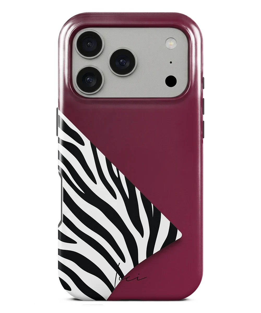 Burgund Zebra - iPhone 18 Pro