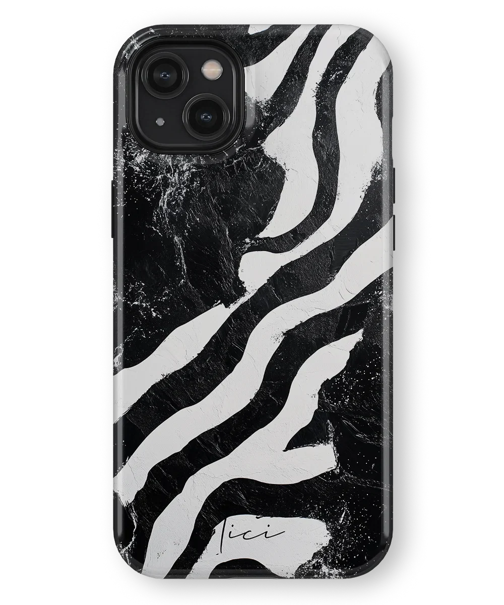 Schwarzes Zebra - iPhone 14 Plus