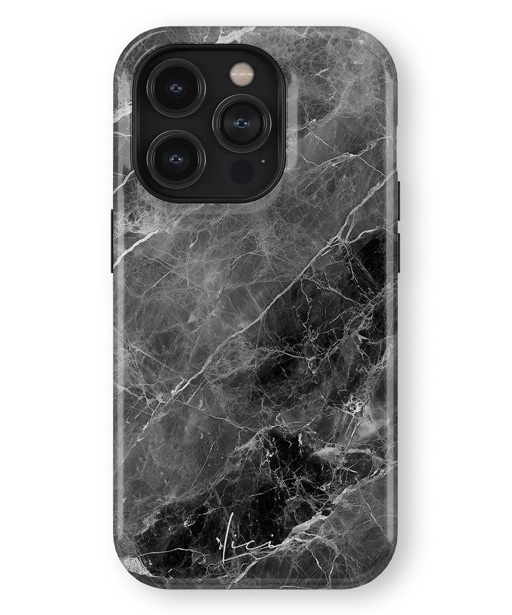 Grauer Marmor - iPhone 14 Pro