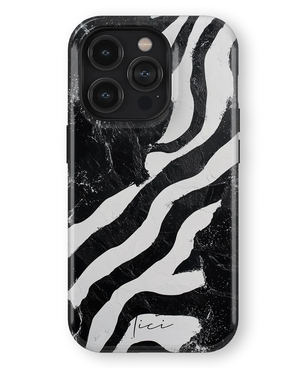 Schwarzes Zebra - iPhone 14 Pro