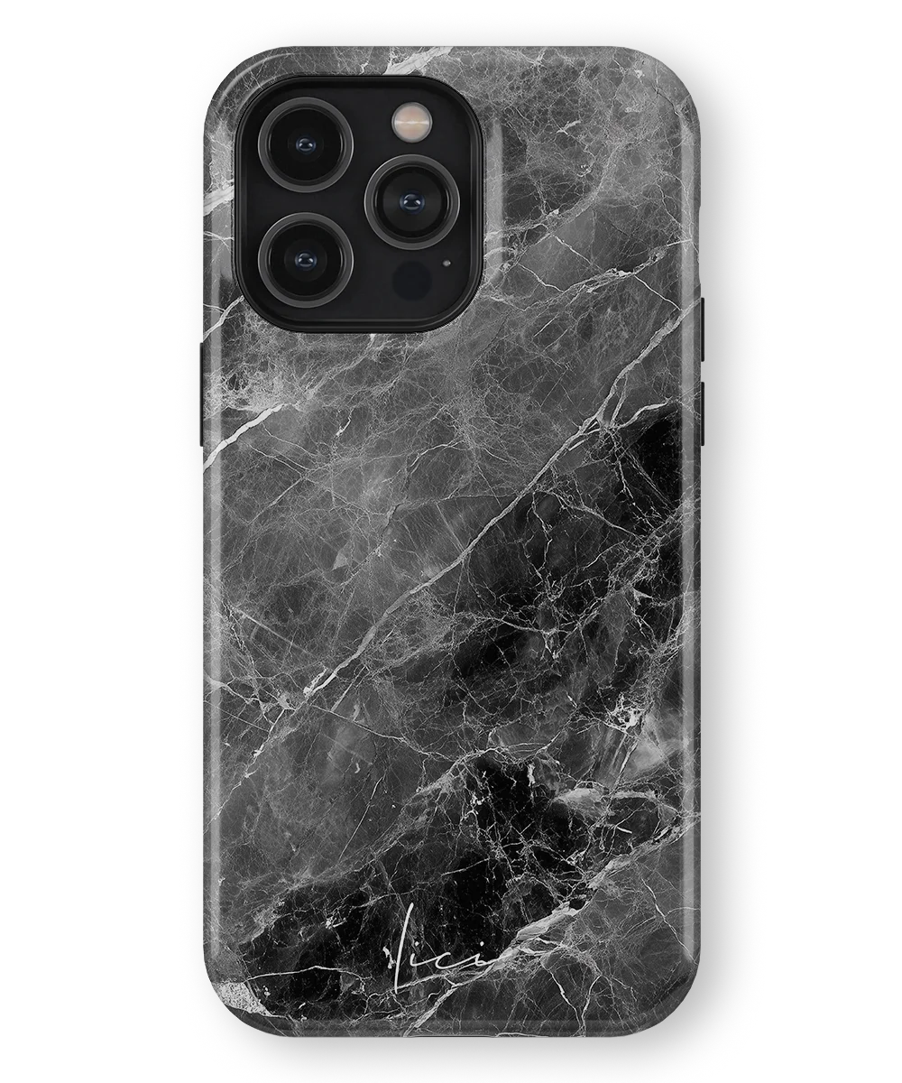 Grey Marble - iPhone 14 Pro Max