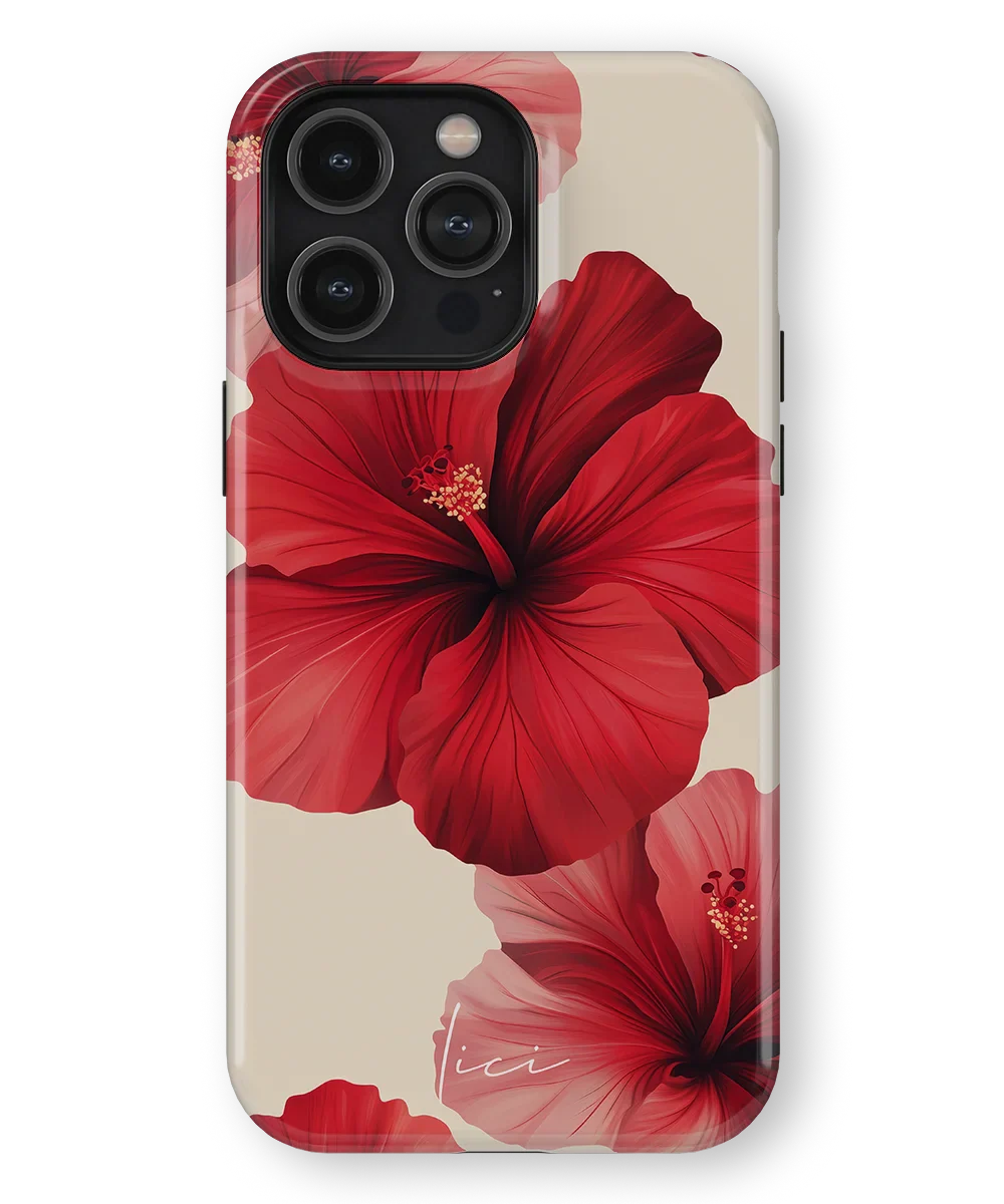 Roter Hibiskus - iPhone 14 Pro Max