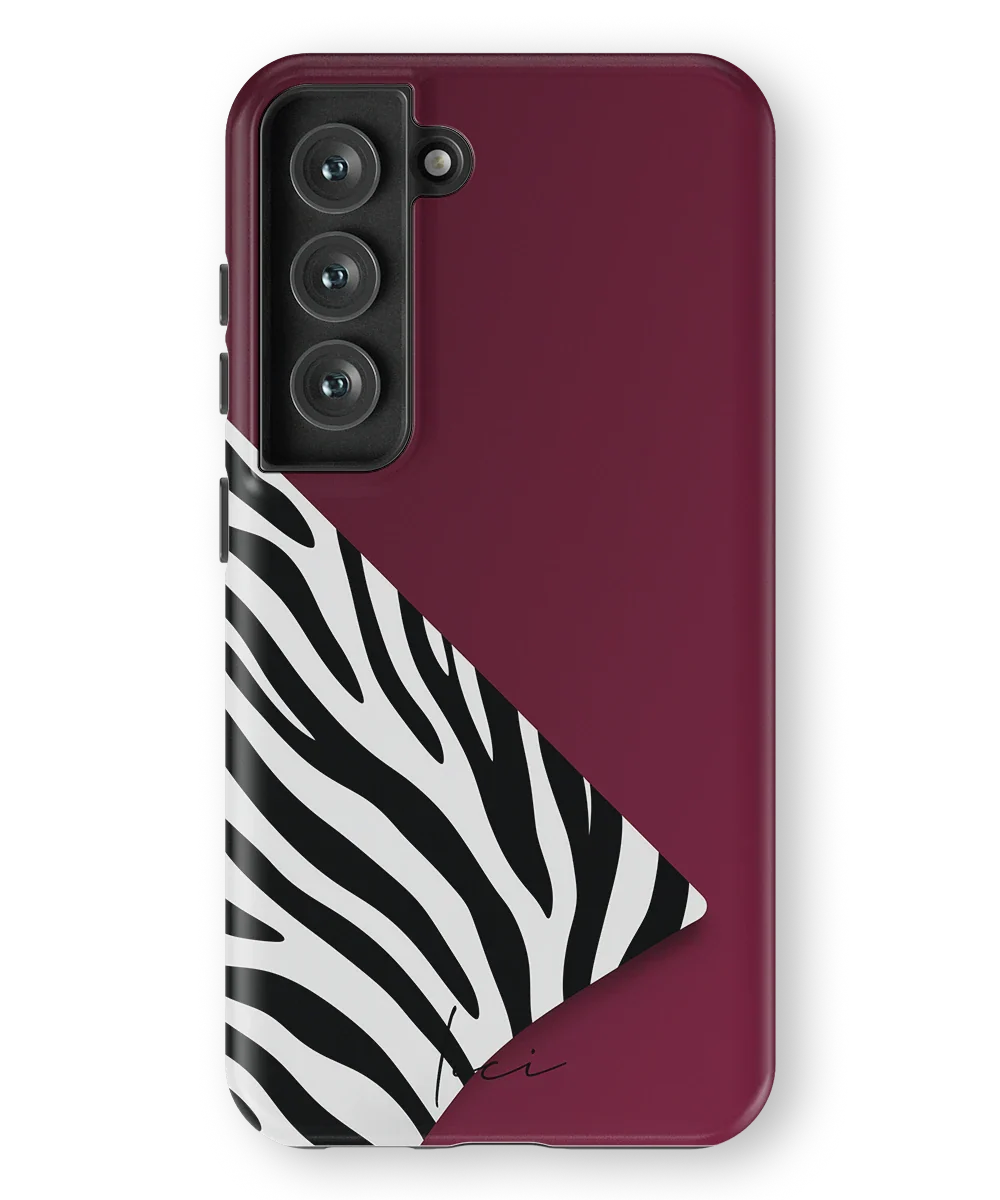 Burgund-Zebra - Samsung Galaxy S23