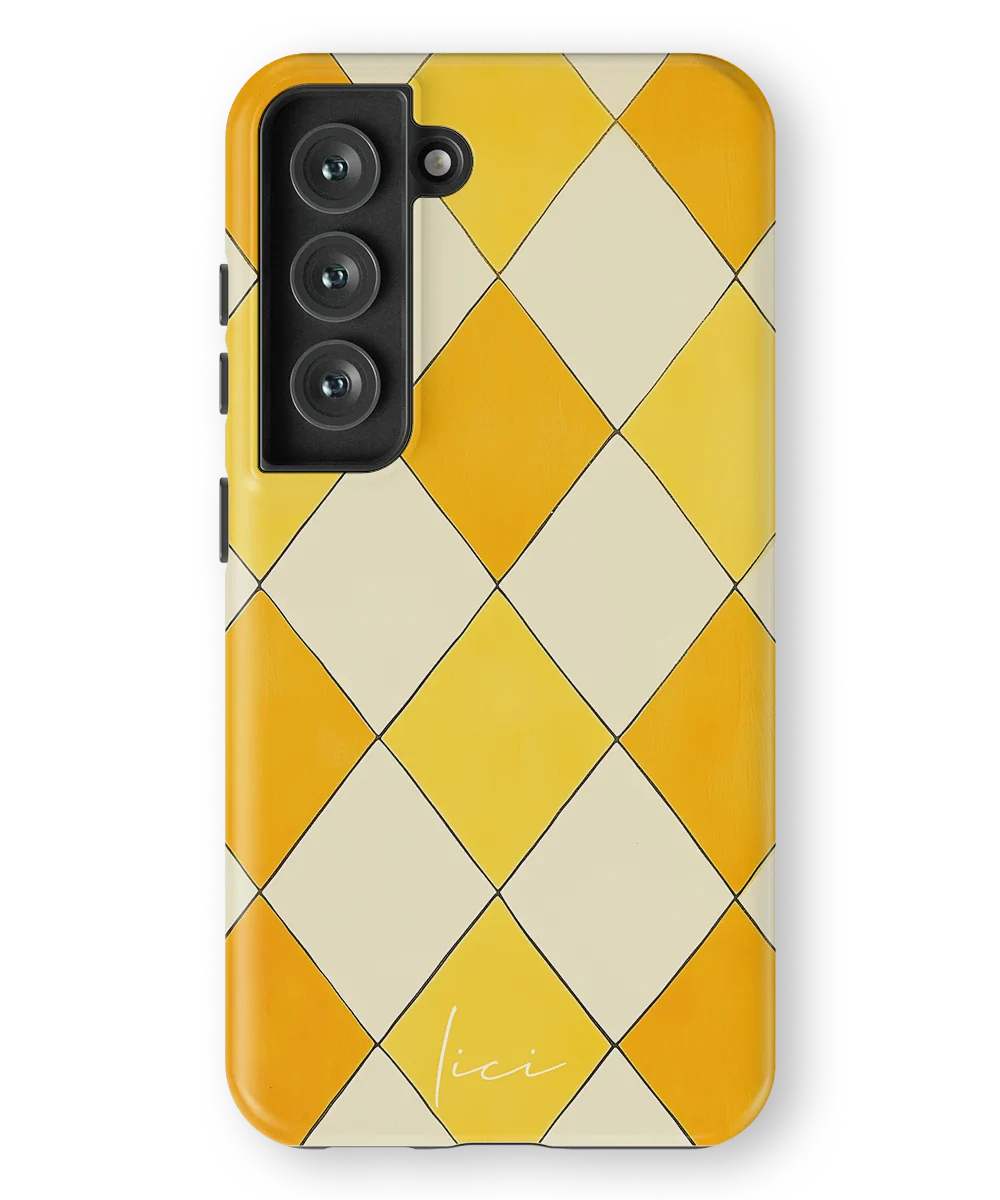 Gelber Rombus - Samsung Galaxy S23