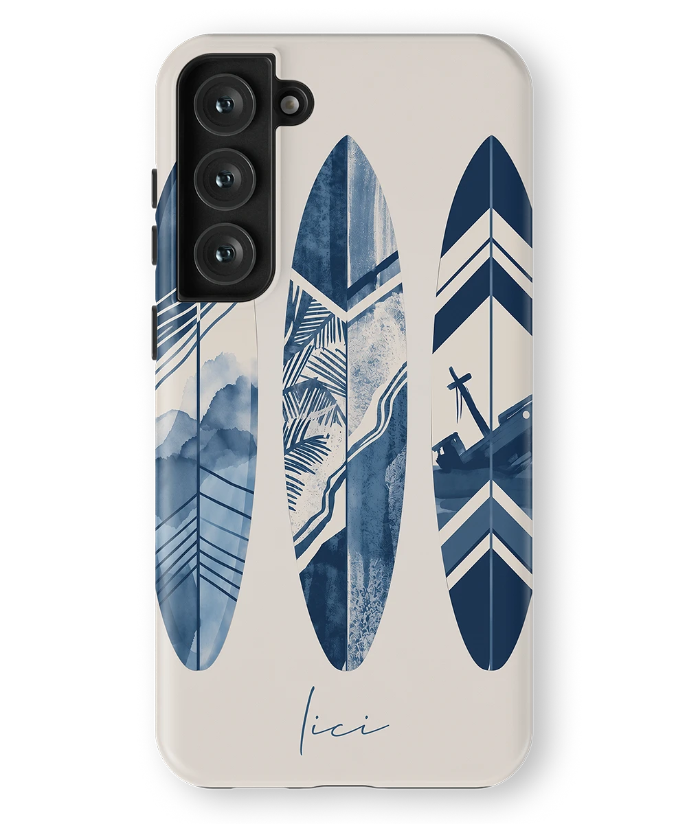 Blaue Welle - Samsung Galaxy S23 Plus