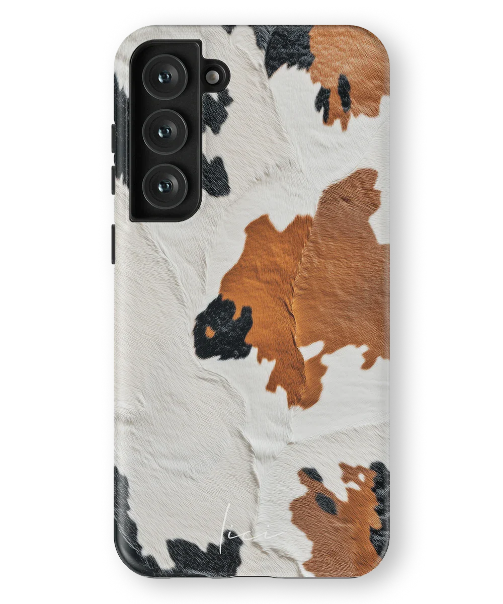 Luxuriöse braune Kuh - Samsung Galaxy S23 Plus