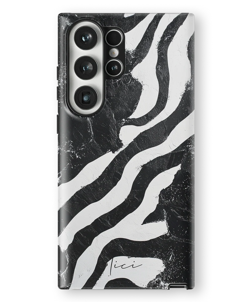 Schwarzes Zebra - Samsung Galaxy S23 Ultra