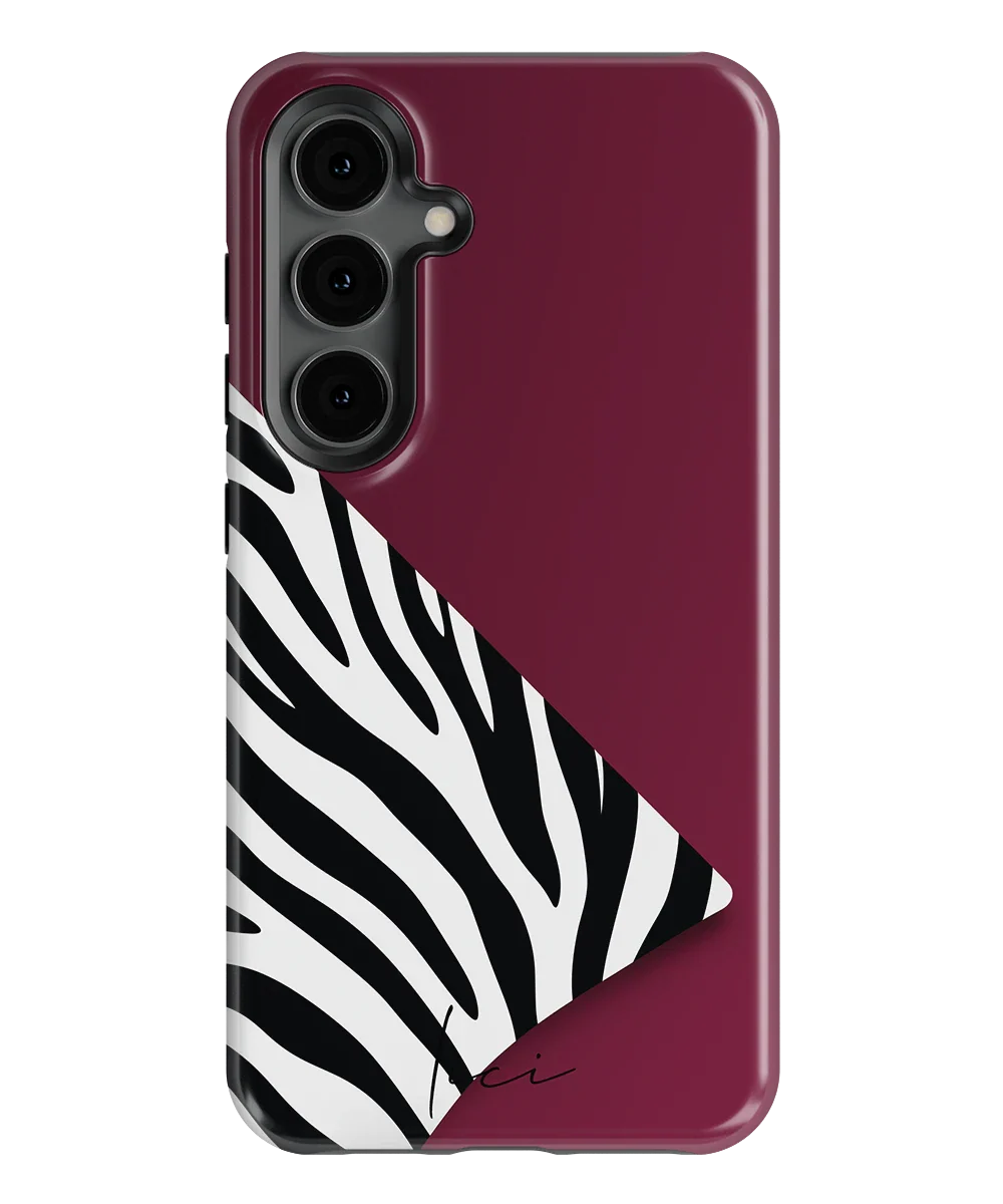 Burgund-Zebra - Samsung Galaxy S24