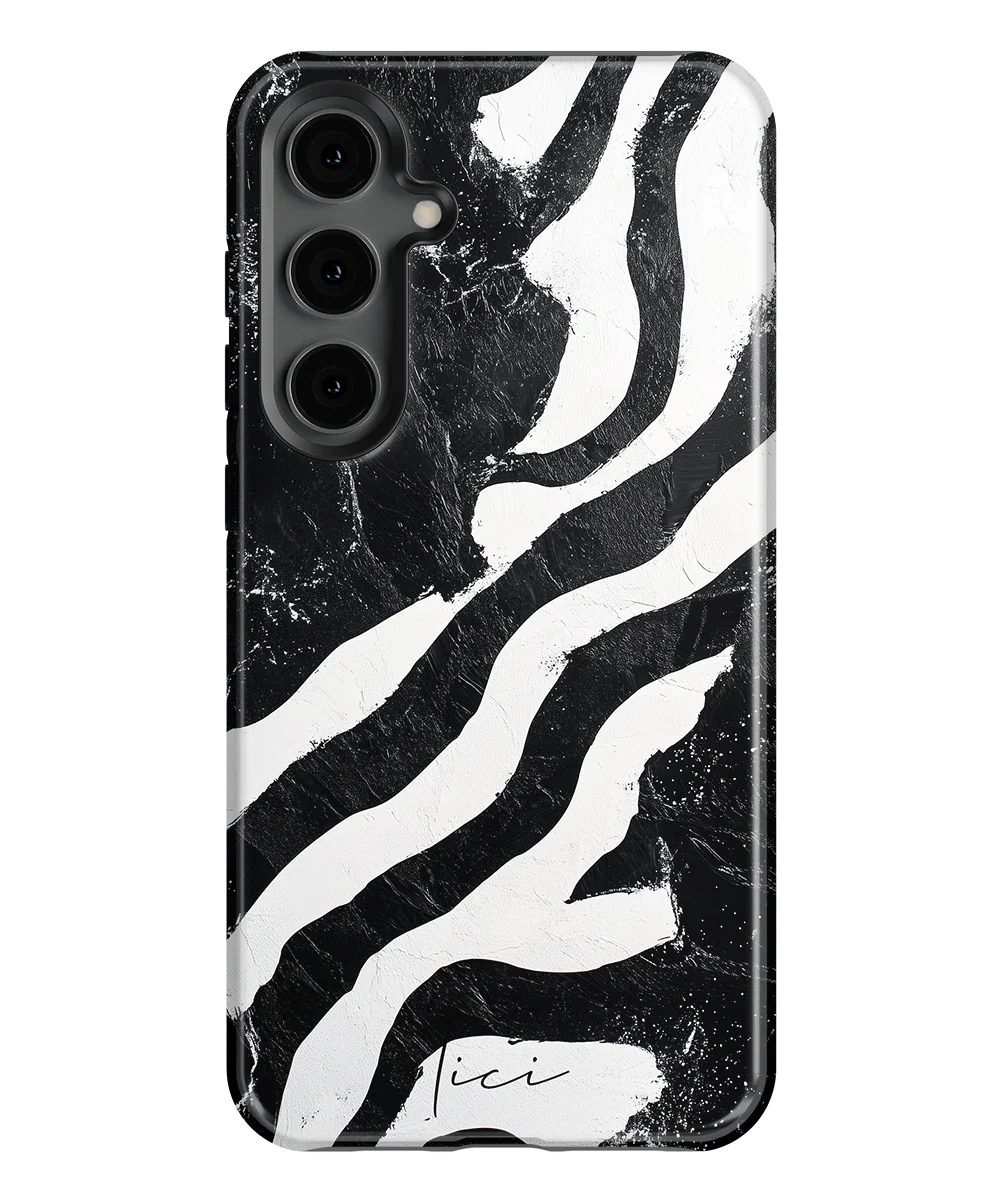 Schwarzes Zebra - Samsung Galaxy S24 Plus