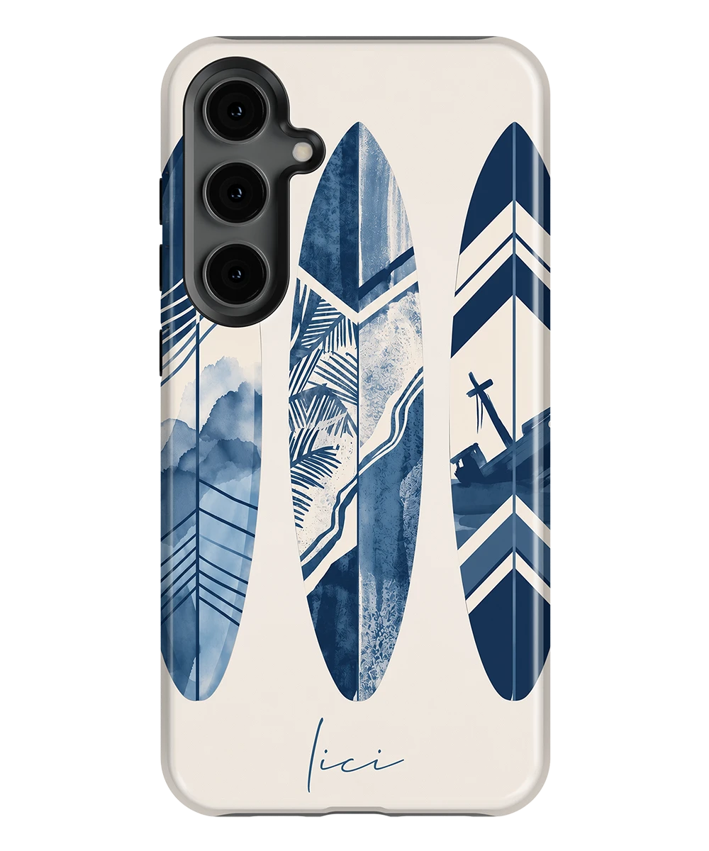 Blaue Welle - Samsung Galaxy S24 Plus