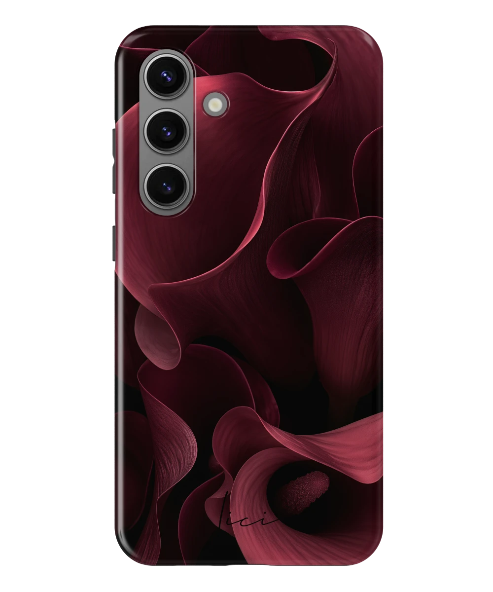 Burgundy Calla - Samsung Galaxy S24 Plus