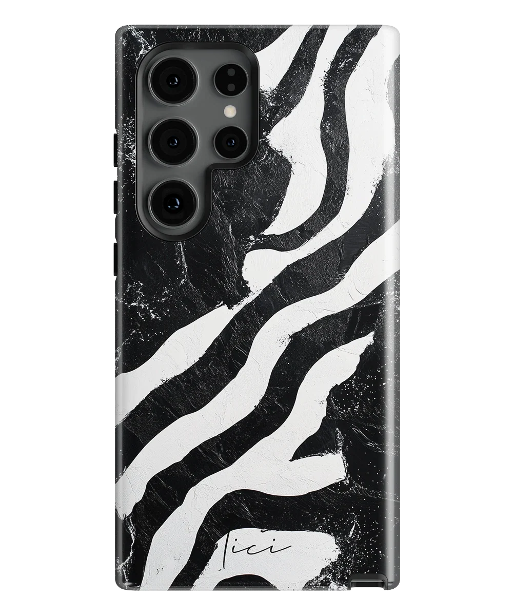 Schwarzes Zebra - Samsung Galaxy S24 Ultra