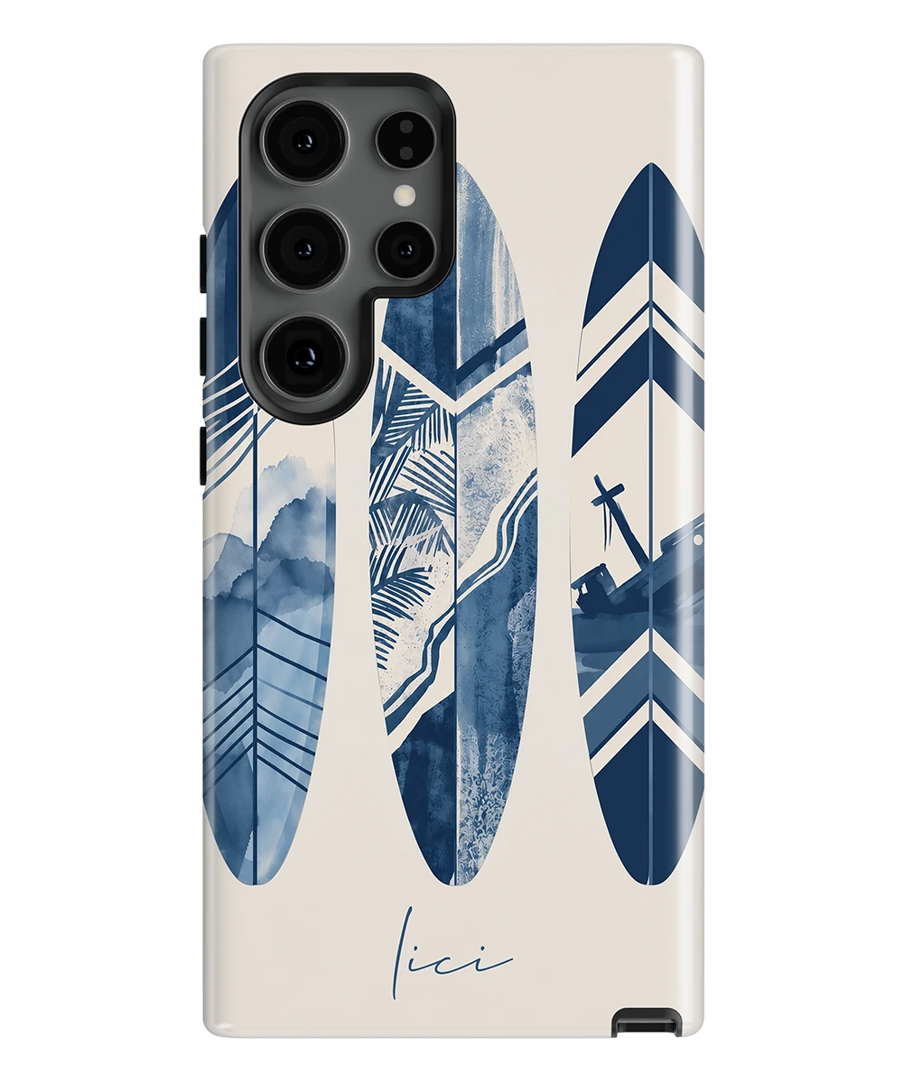 Blaue Welle - Samsung Galaxy S24 Ultra