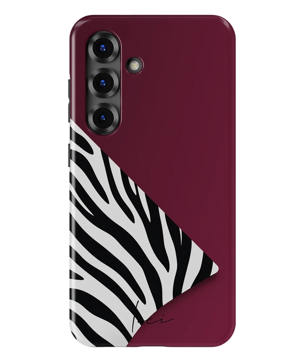 Burgund-Zebra - Samsung Galaxy S25