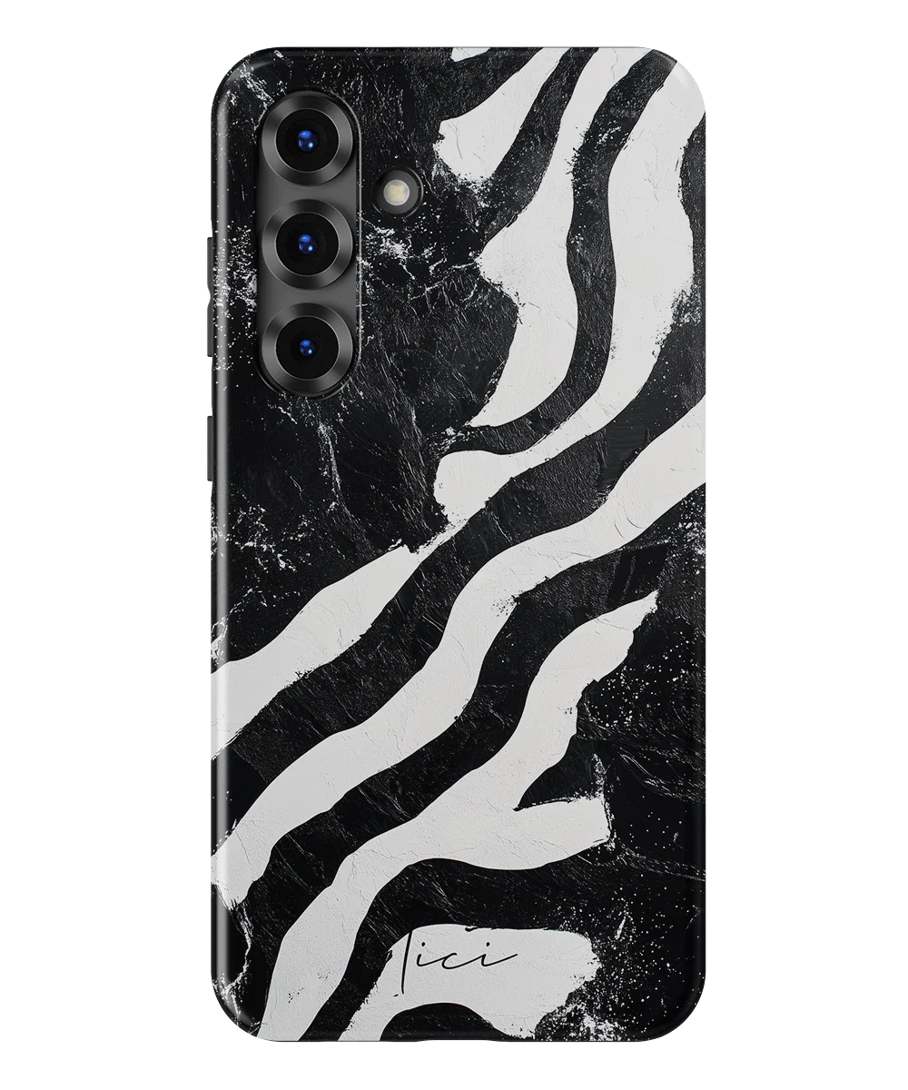 Schwarzes Zebra - Samsung Galaxy S25 Plus
