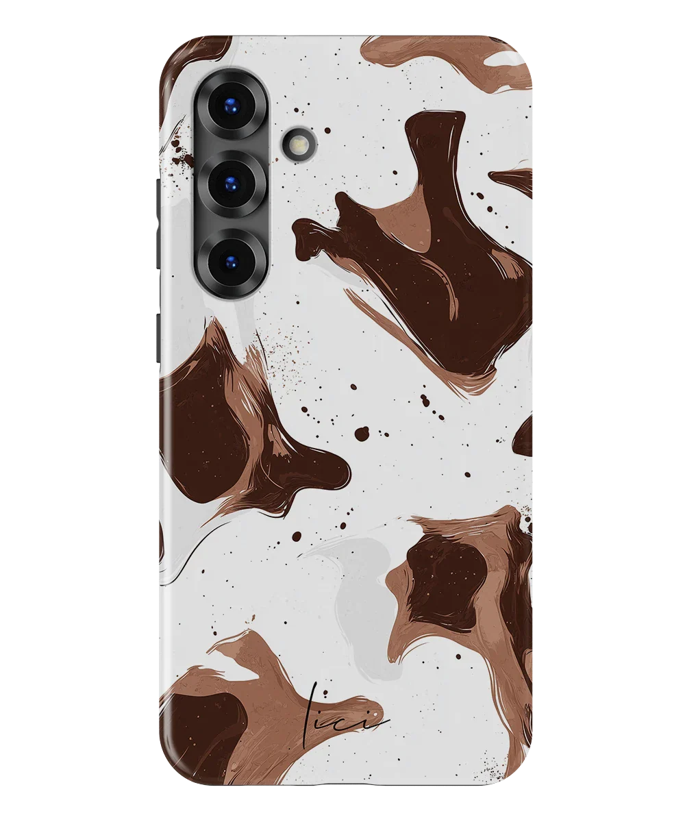 Braune Kuh - Samsung Galaxy S25 Plus