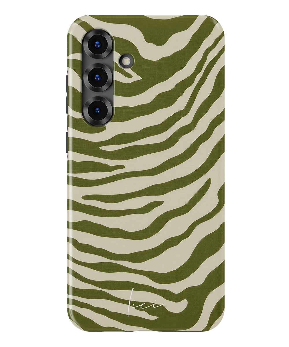 Olive Zebra - Samsung Galaxy S25 Plus