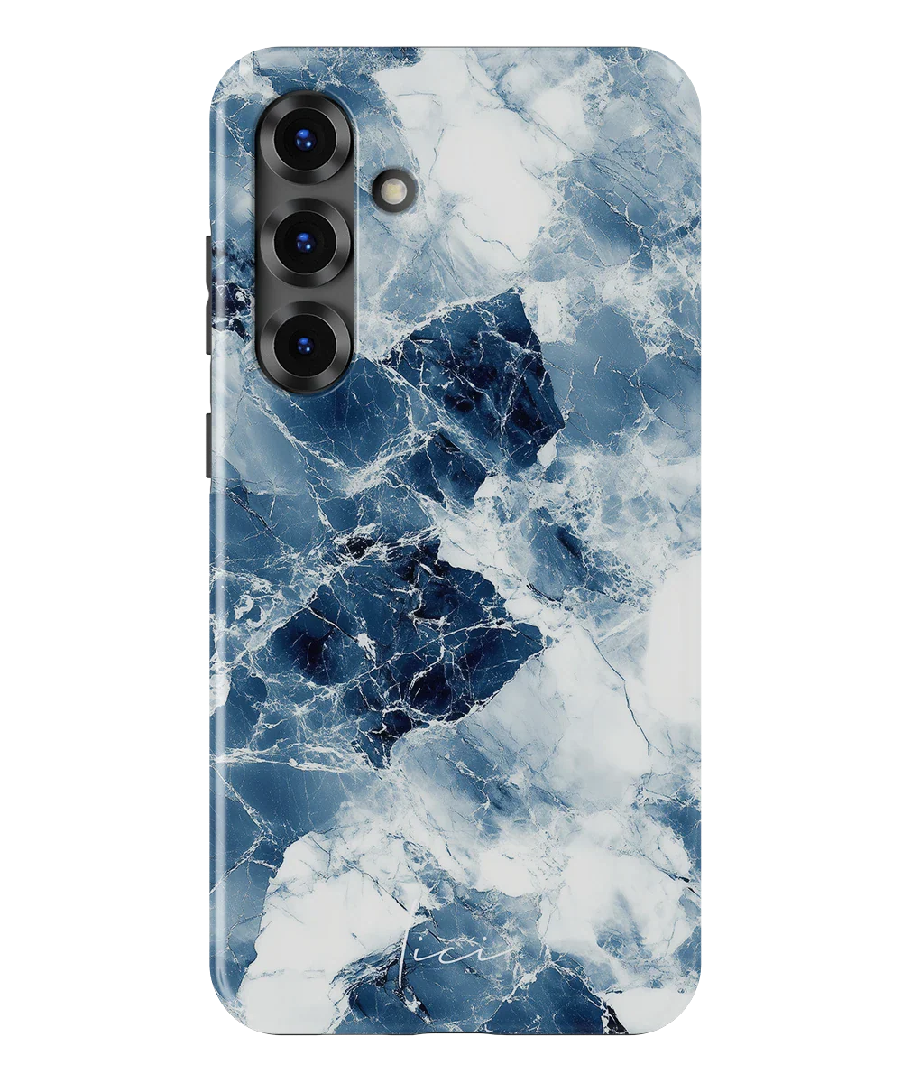 Blauer Weltraum - Samsung Galaxy S25 Plus
