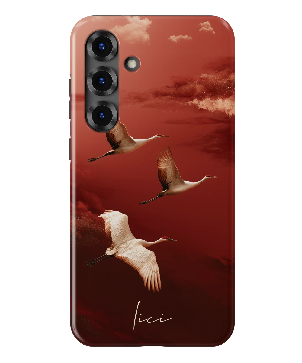 Karmazynowe Niebo - Samsung Galaxy S25 Plus