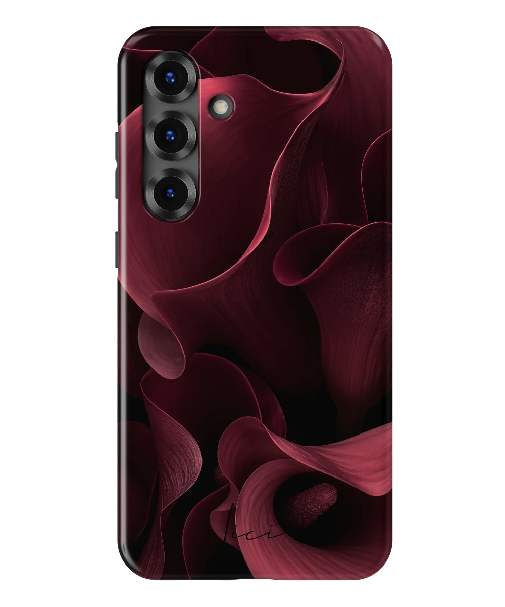 Burgundy Calla - Samsung Galaxy S25 Plus