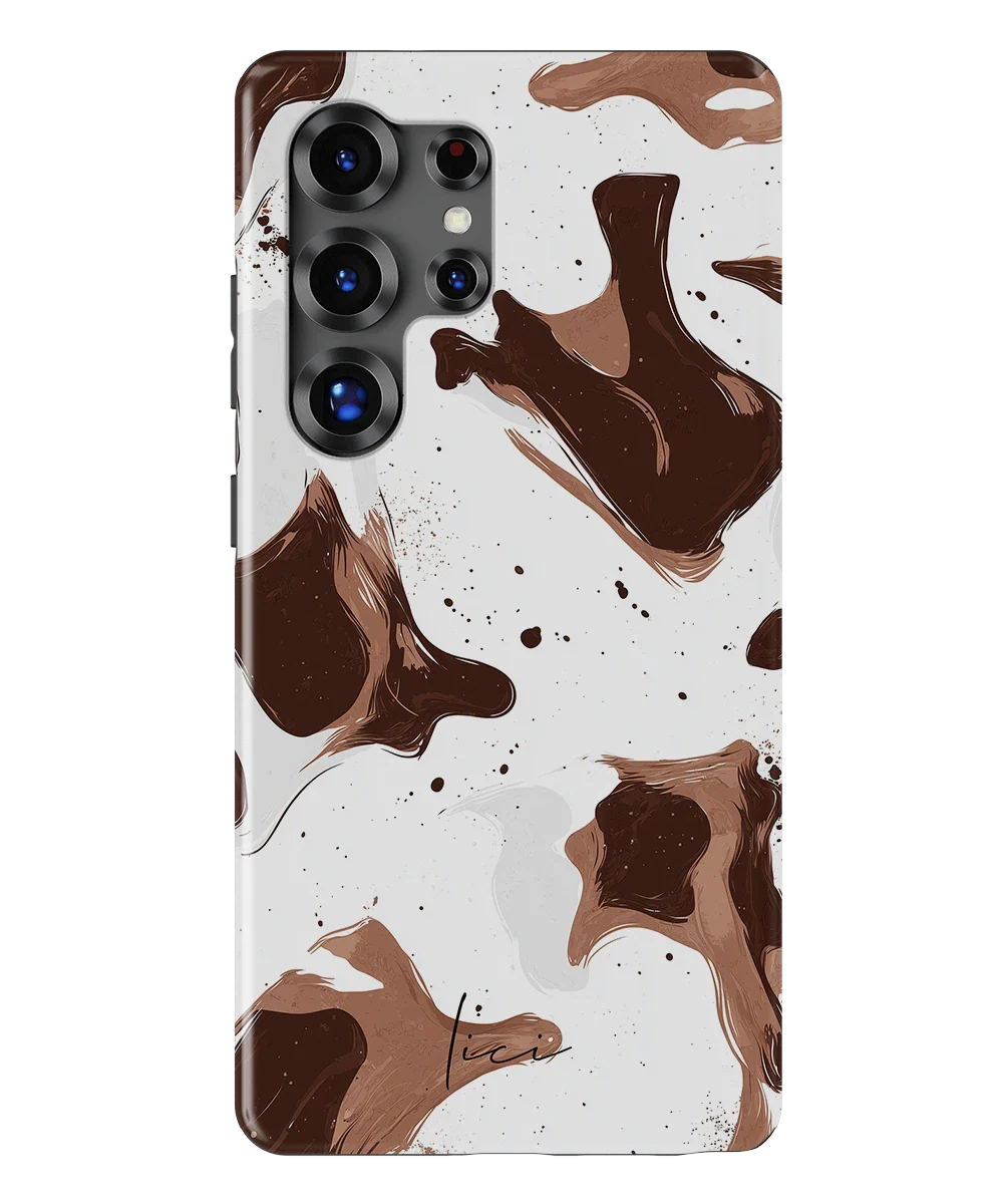Braune Kuh - Samsung Galaxy S25 Ultra