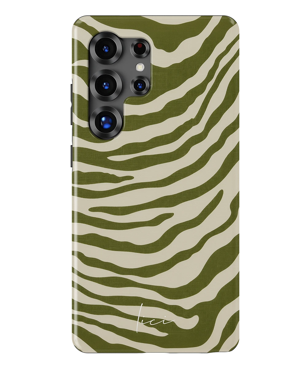 Olive Zebra - Samsung Galaxy S25 Ultra