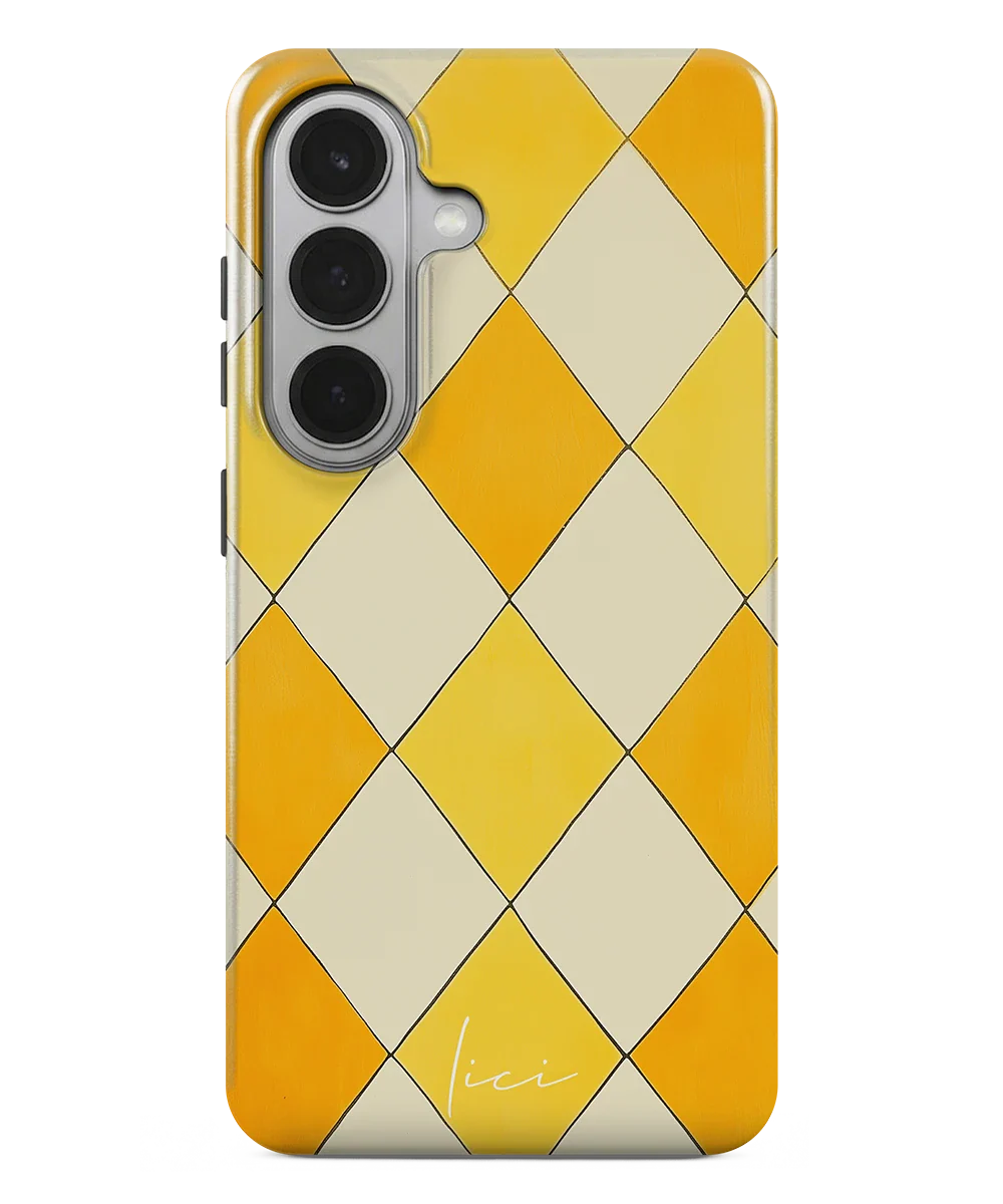 Gelber Rombus - Samsung Galaxy S26