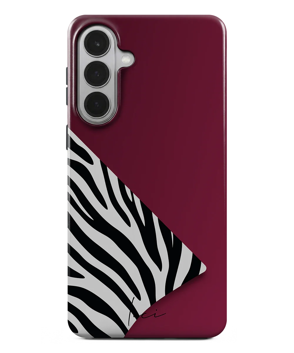 Burgund-Zebra - Samsung Galaxy S26 Plus