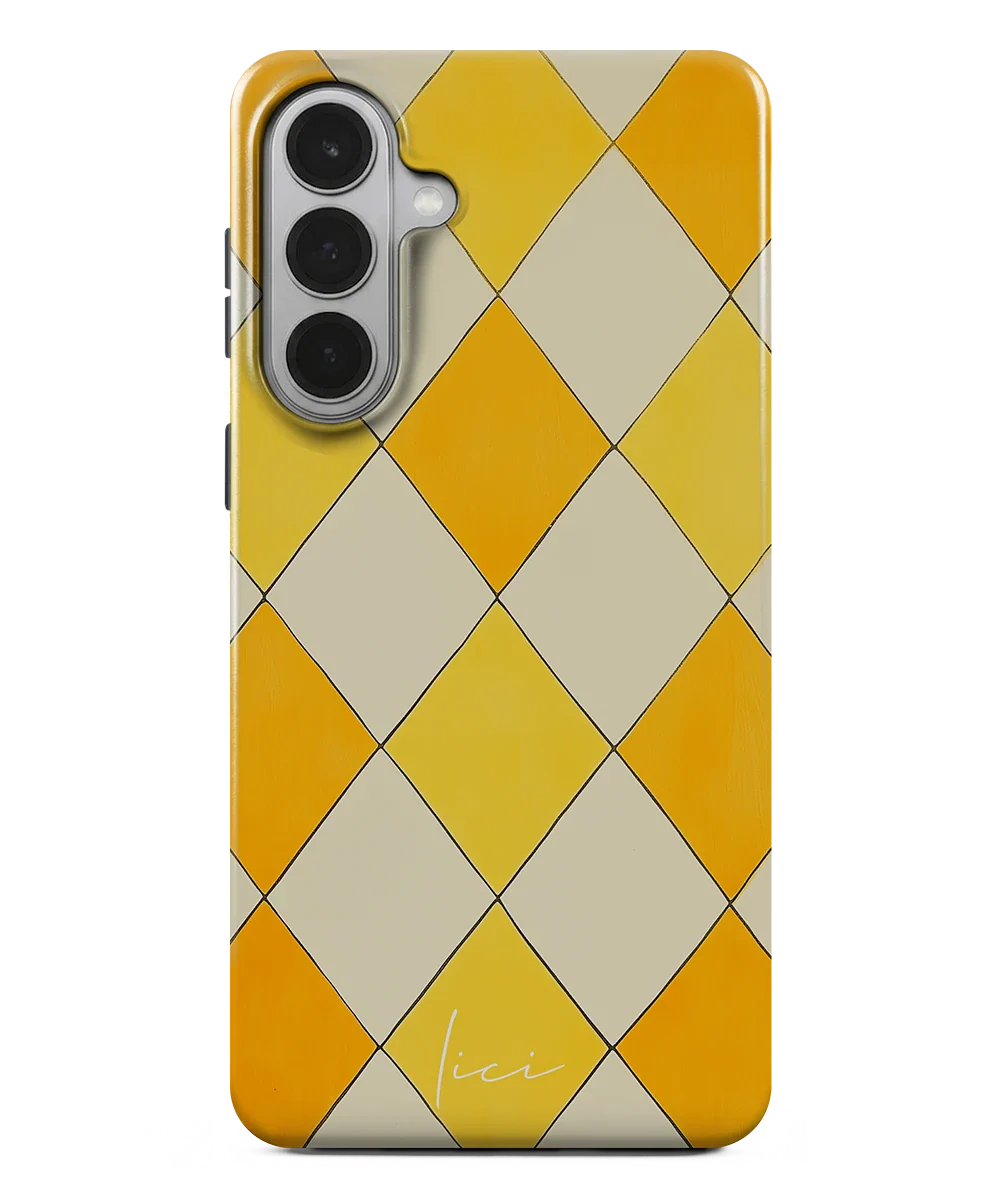 Gelber Rombus - Samsung Galaxy S26 Plus