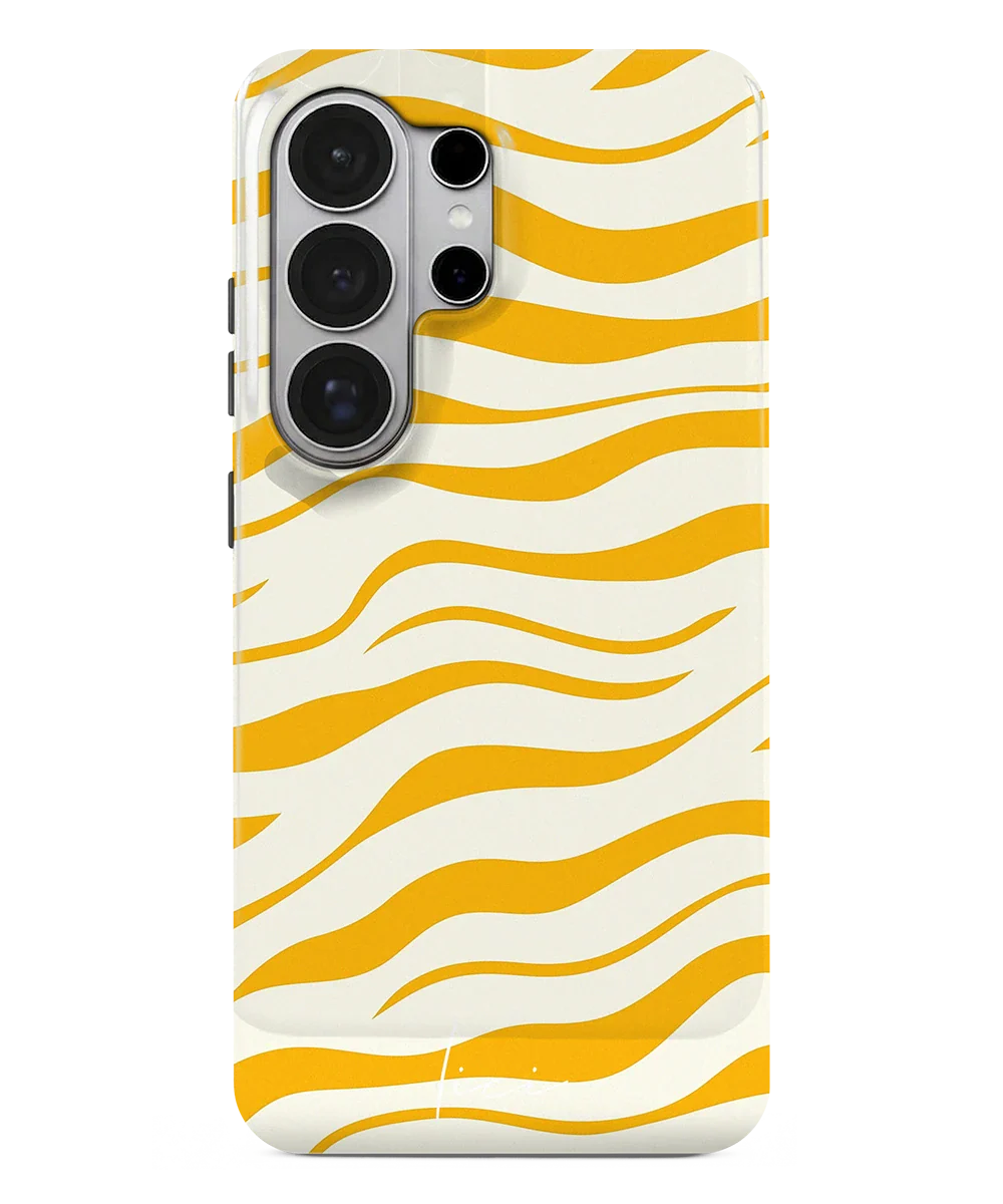Stylisches gelbes Zebra - Samsung Galaxy S26 Ultra