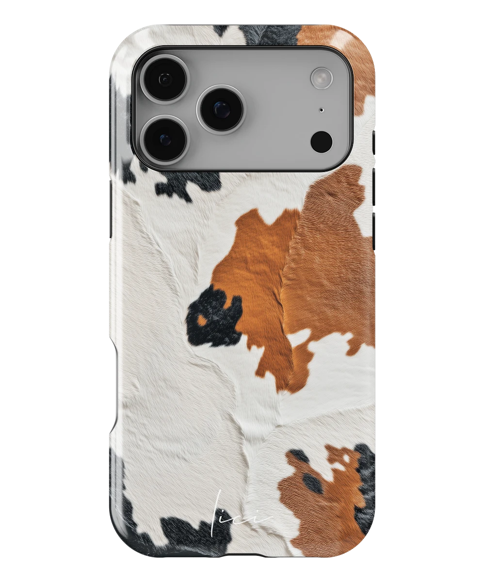 Luxury Brown Cow - iPhone 17 Pro Max