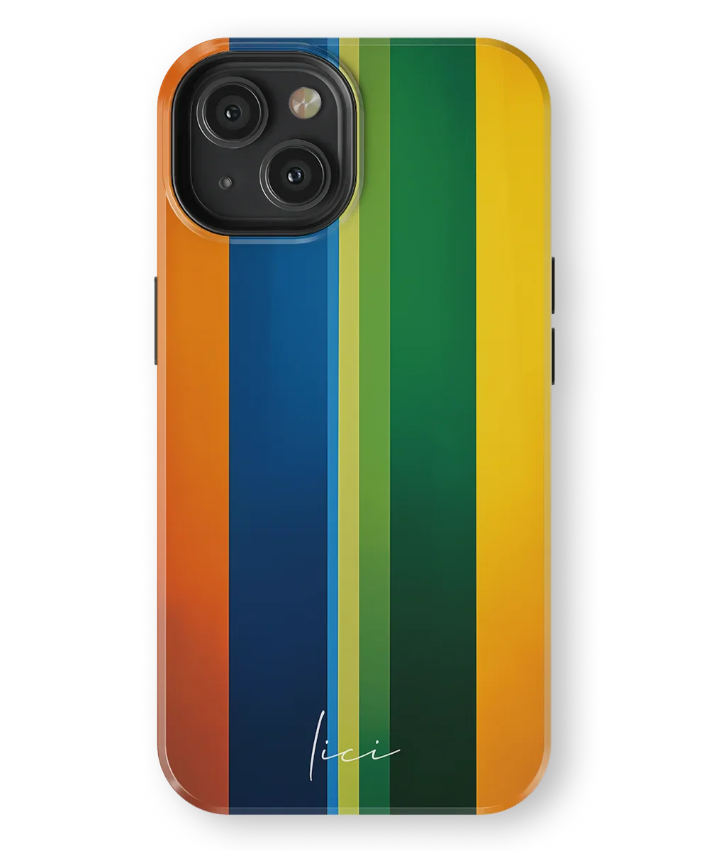 Striped Color Block - iPhone 13