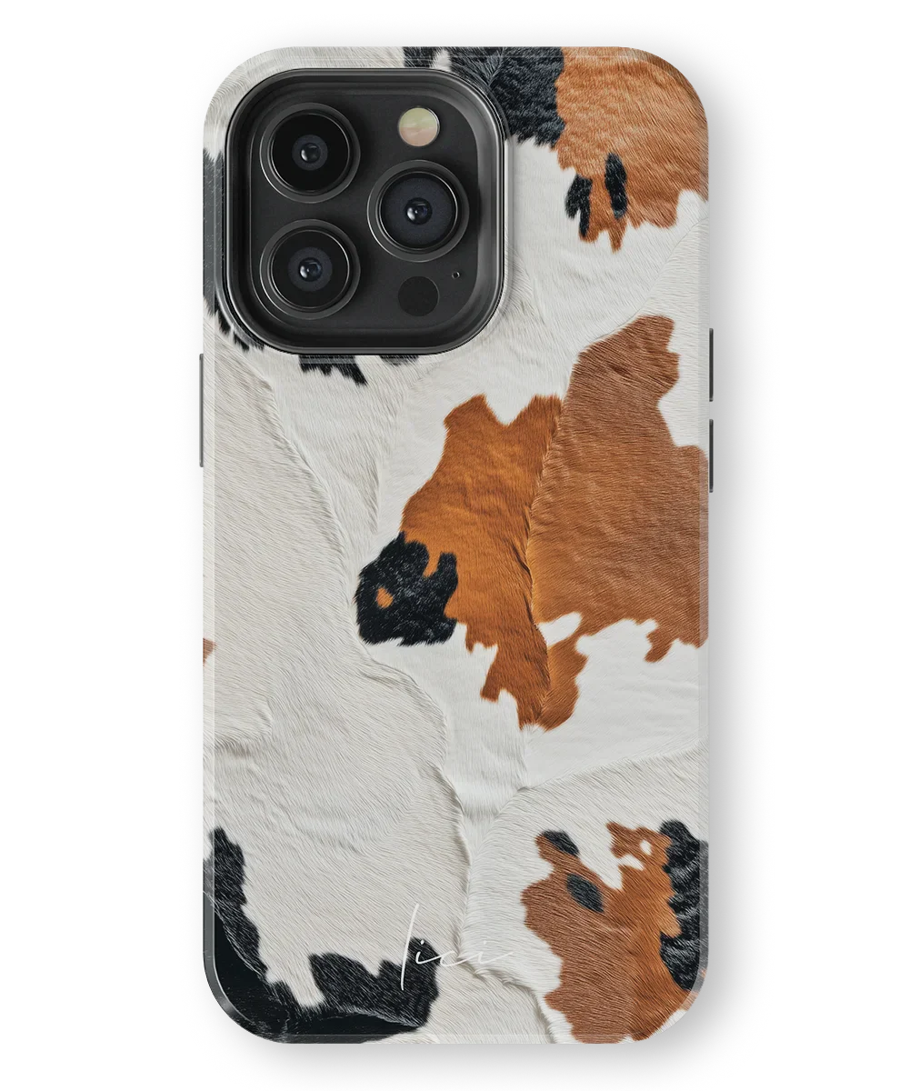 Luxury Brown Cow - iPhone 13 Pro