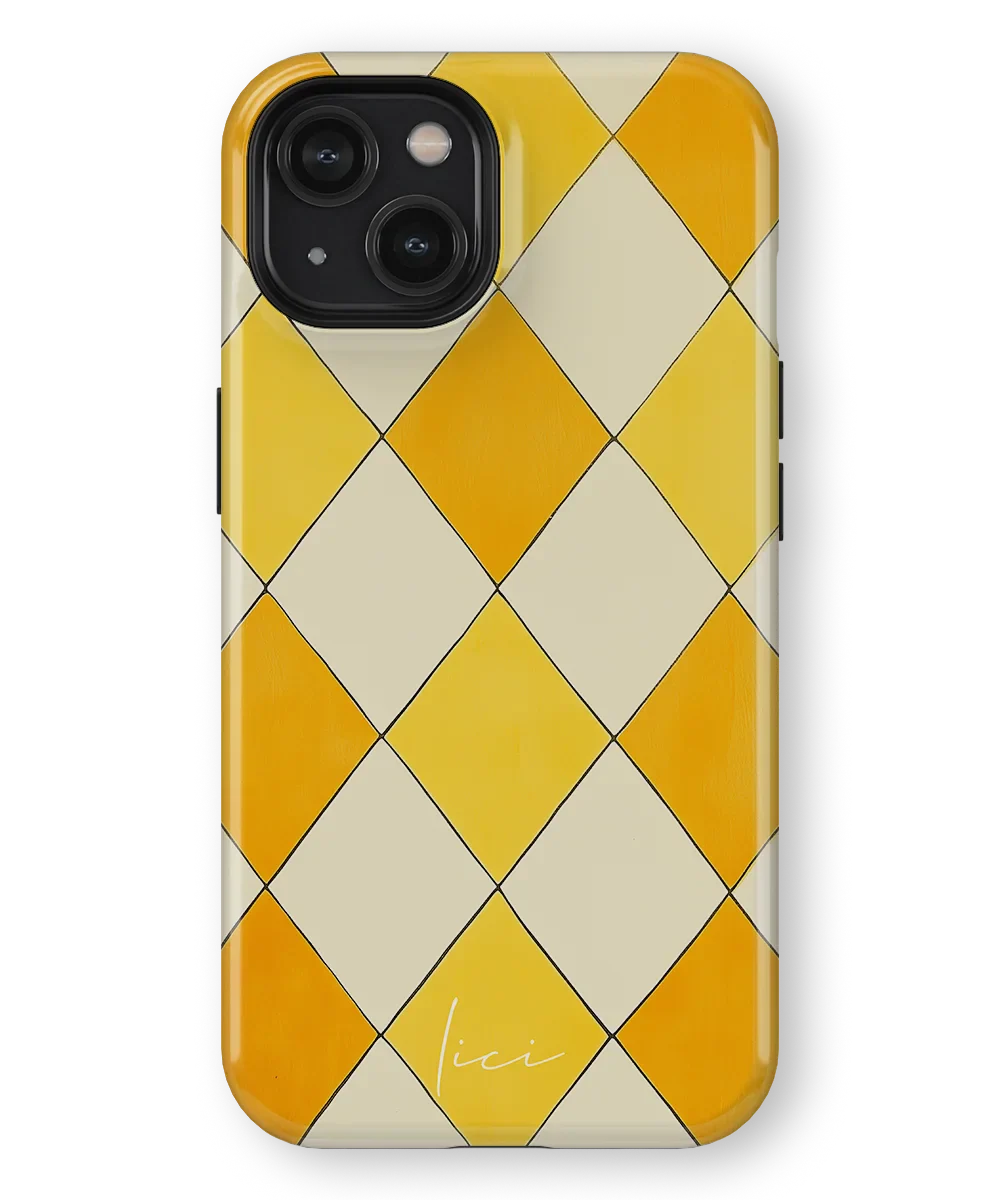 Yellow Rhombus - iPhone 14